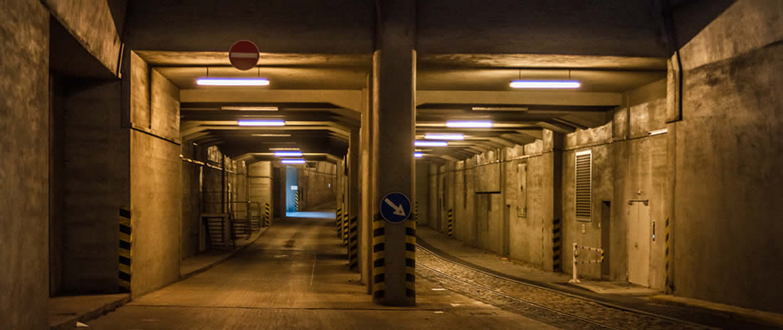 Flughafen Tempelhof Tunnel